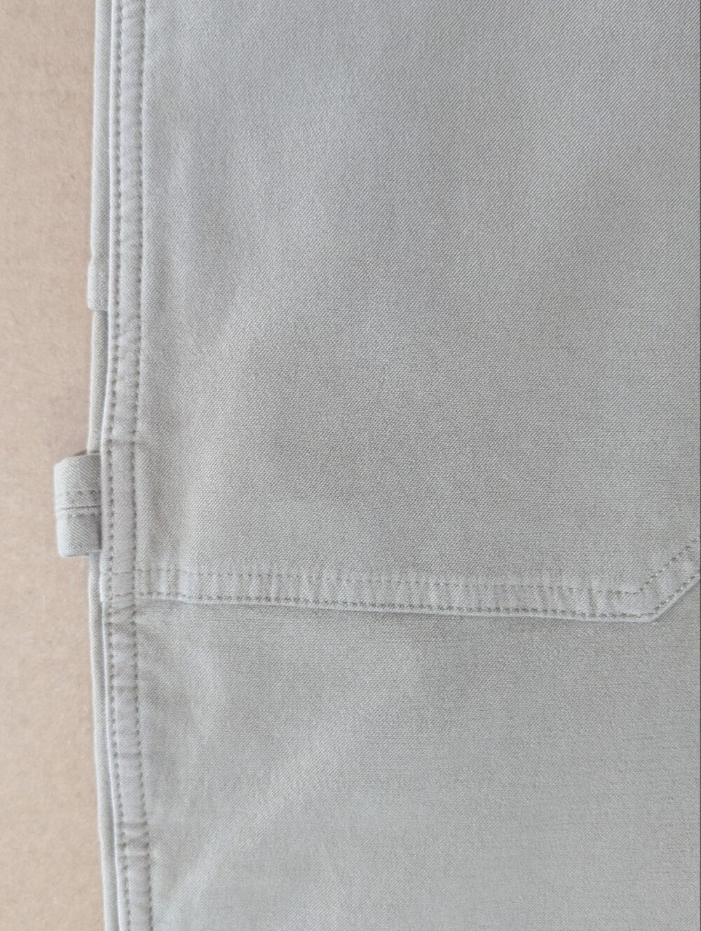 Wilfred Free Aritzia Pants "Brennan" Taupe Tan Carpenter Trousers Sz 12 *NWT - Picture 8 of 14